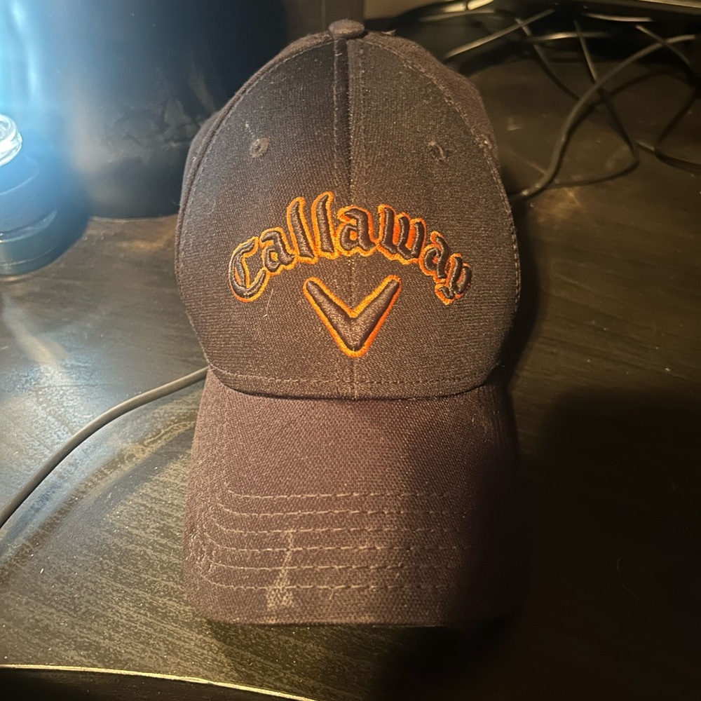 Callaway Black and Orange Cap